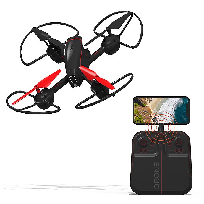 RC Drone Carry Case Organizer Drone Bag Black Portable for le-idea IDEA7 RC Drone Included IDEA7 Battery Charger Plug USB Charger Line