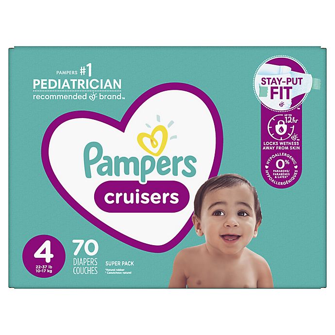 Pampers® Cruisers™ Size 4 70-Count Disposable Diapers