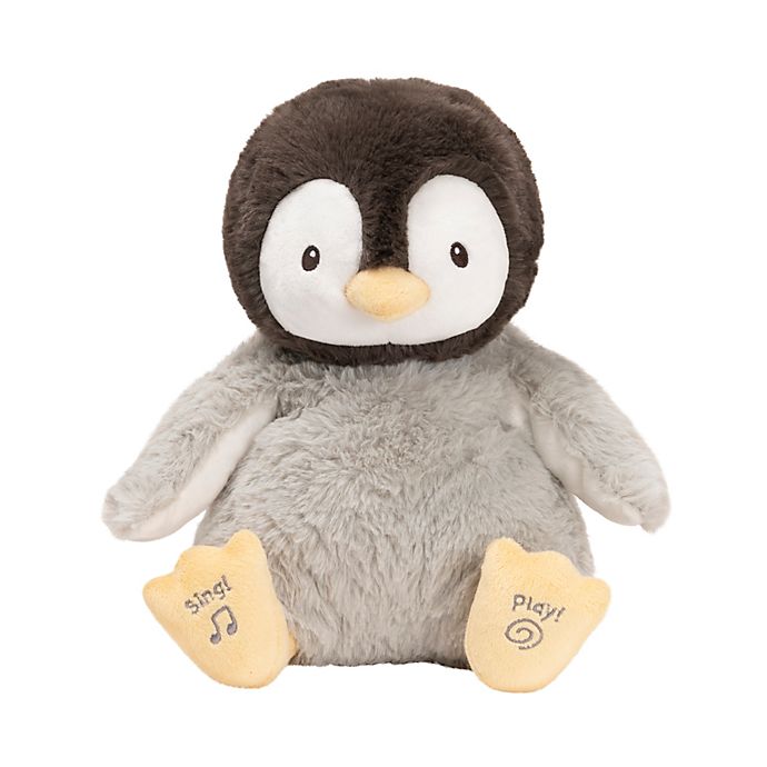 Baby Kid Penguin Design Soft Plush Toy Singing Stuffed Animated Animal Doll Gift 