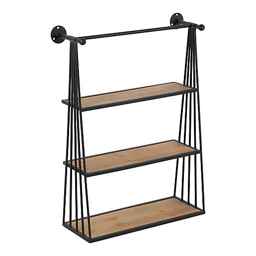 Kate And Laurel Nevin Hanging Shelf, Bed Bath And Beyond Wall Mounted Shelves