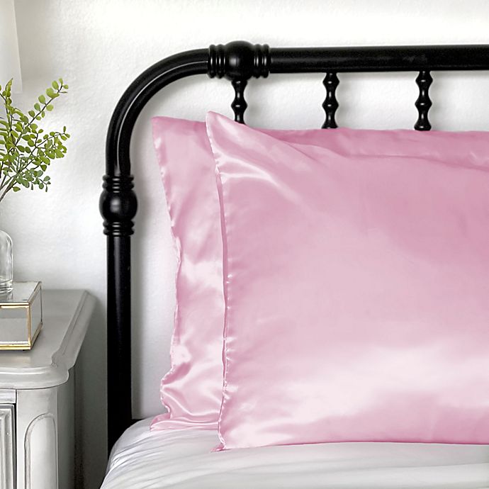 Morning Glamour® Satin Standard Pillowcases (Set of 2)