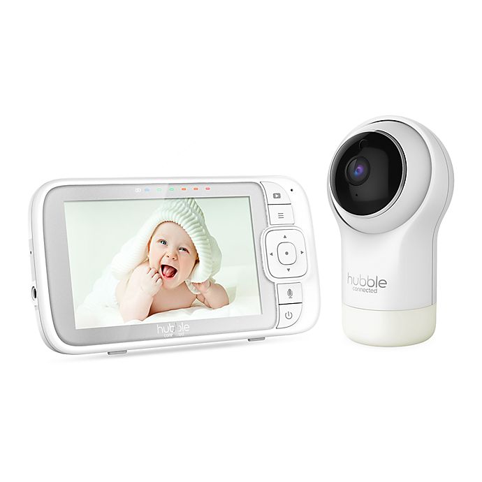 Hubble Connected™ Nursery View Pro Video Baby Monitor in White