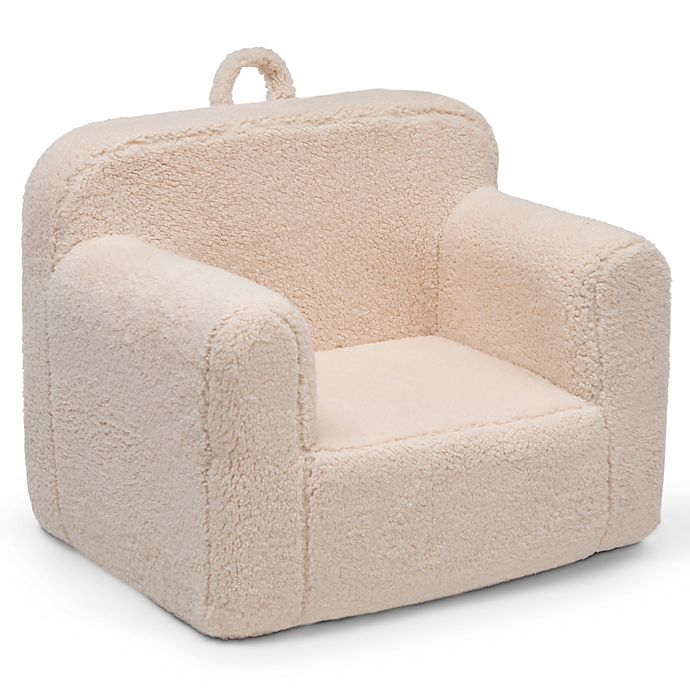Delta Children® Cozee Sherpa Kids Chair in Cream