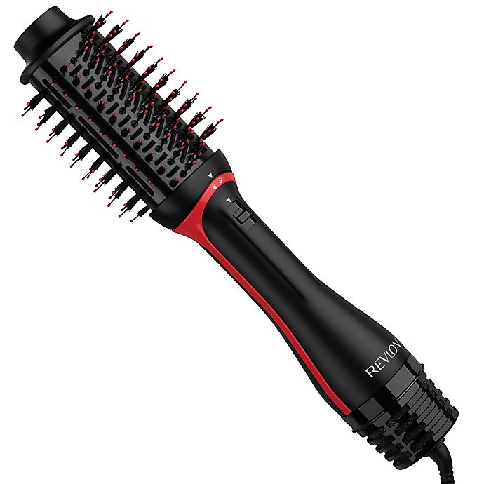 Revlon® Detachable One-Step Hair Dryer and Volumizer PLUS in Black/Red