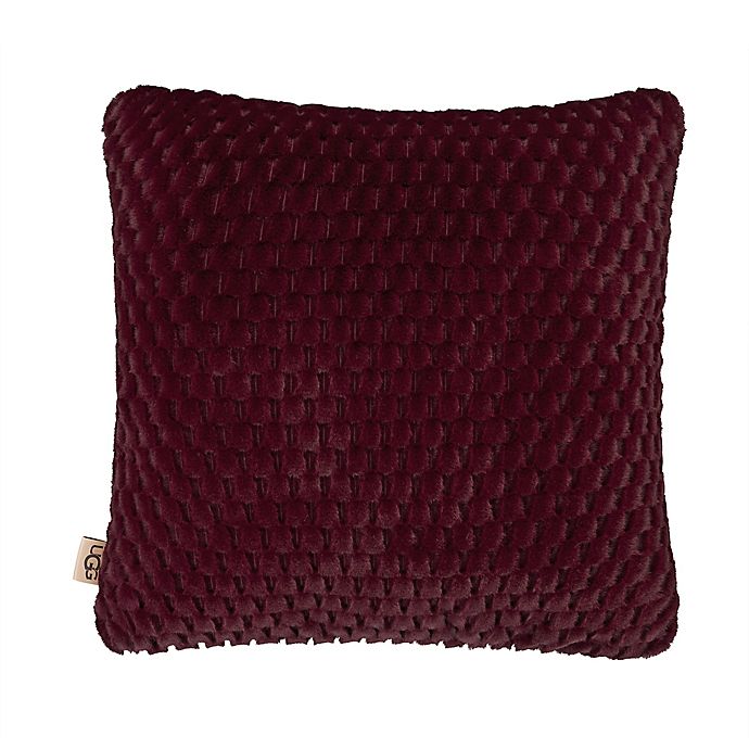 UGG® Polar Faux Fur Textured Decorative Pillow in Snow (Set of 2)