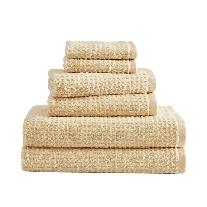 Northern Pacific Quick Dry SunYellow 6Pc Towel Set