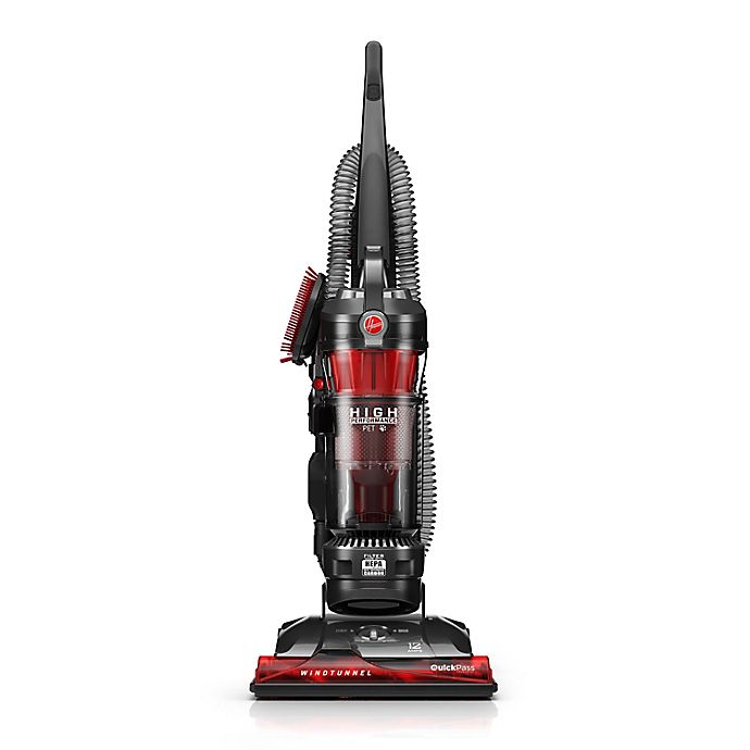 Hoover® WindTunnel 3 High Performance Pet Upright Vacuum in Red