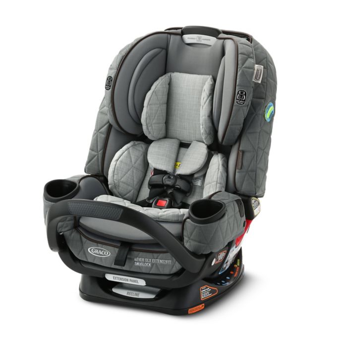 Graco® Premier 4Ever DLX Extend2Fit SnugLock 4in1 Car Seat featuring