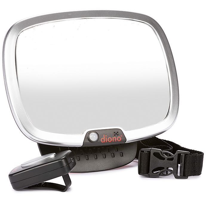Diono® Easy View Plus™ Rear Facing Mirror in Black/Silver