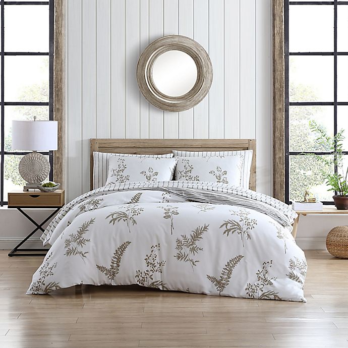 Stone Cottage Willow Reversible Full/Queen Comforter Set in Driftwood