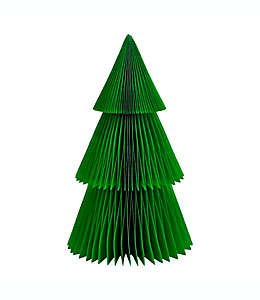 Árbol de Navidad de papel grande H for Happy™ color verde