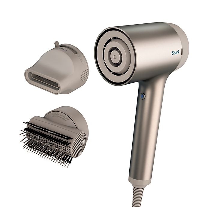 Shark HyperAIR™ Hair Blow Dryer with IQ 2-in-1 Concentrator and Styling Brush Attachments