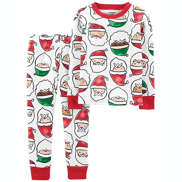 carter's® 2-Piece Santa Pajama