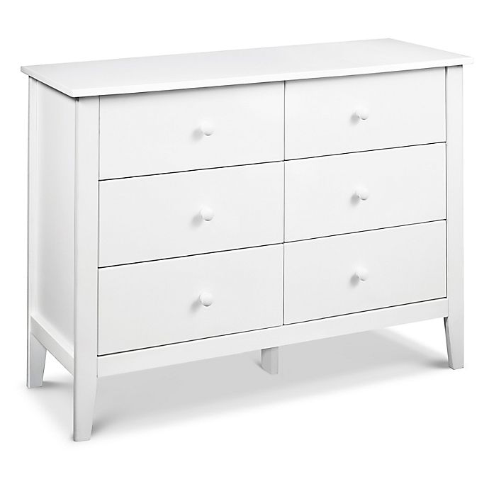carter's® by DaVinci® Morgan 6-Drawer Dresser in White
