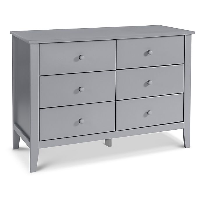 carter's® by DaVinci® Morgan 6-Drawer Dresser in Grey