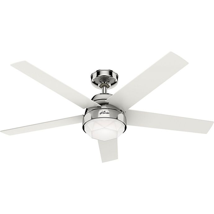 Brookhurst 52 in Indoor Brushed Nickel Ceiling Fan Replacement Parts 