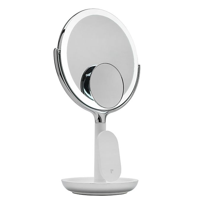 Sharper Image Spastudio Vanity 8 Inch Mirror With Built In Qi Wireless Phone Charger 5x And 10x Magnification, Simplehuman Sensor Mirror Charging Instructions