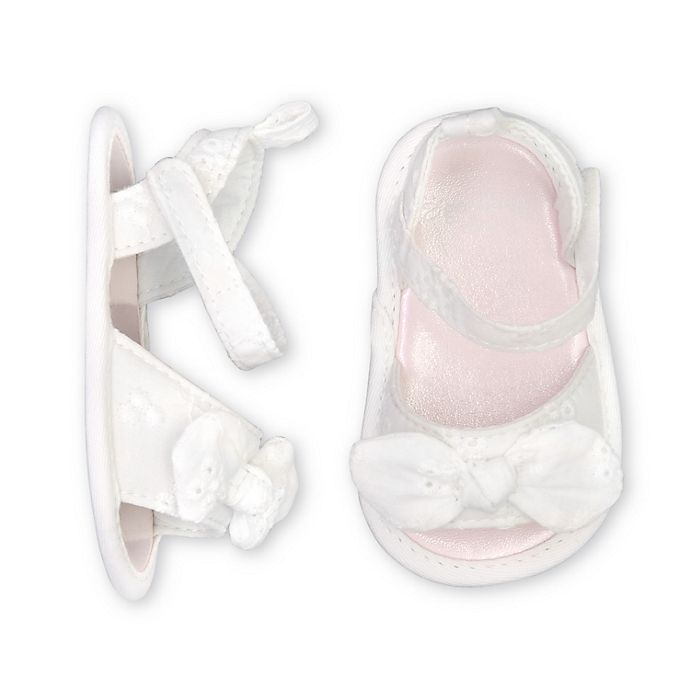 goldbug® Open Toe Eyelet Sandal in White