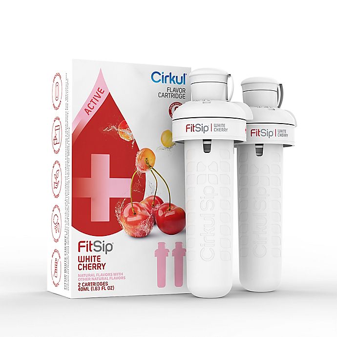 Cirkul® FitSip® 2-Pack White Cherry Flavor Cartridges
