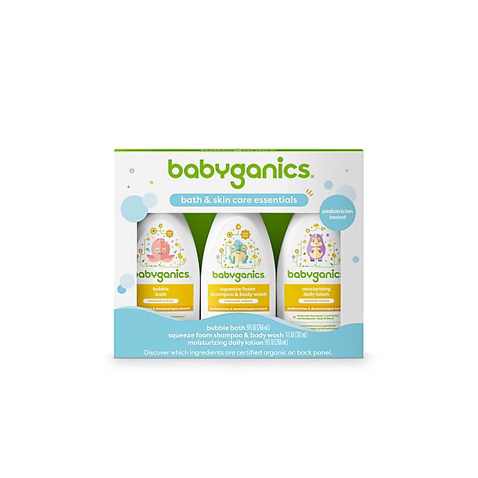 Babyganics® Bath and Skincare Essentials in Chamomile Verbana (Set of 3)