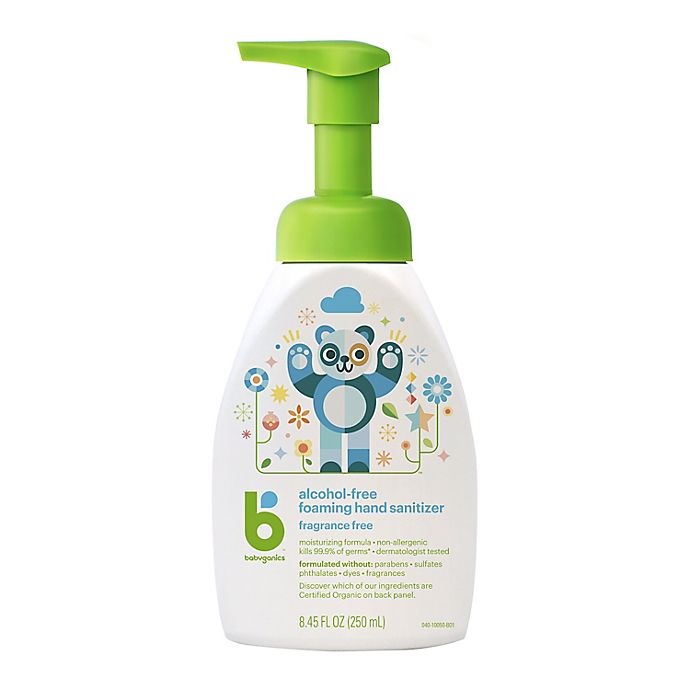 Babyganics® 8.45 oz. Fragrance-Free Alcohol-Free Foaming Hand Sanitizer