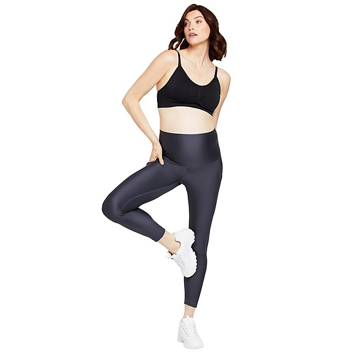 Motherhood Maternity® Small Forever Active Maternity and Postpartum Legging in Black