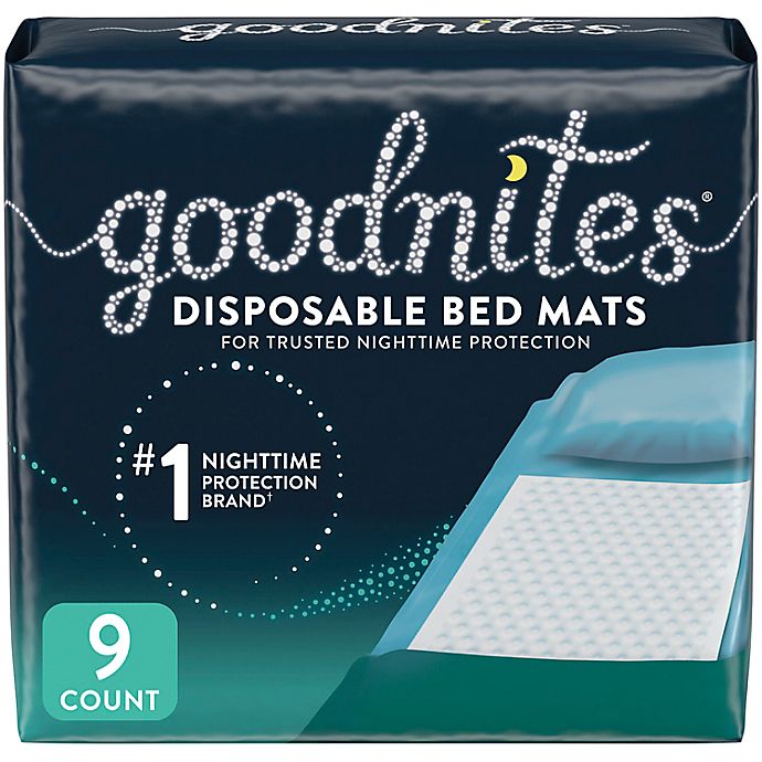 GoodNites Disposable 9-Pack Bed Mats