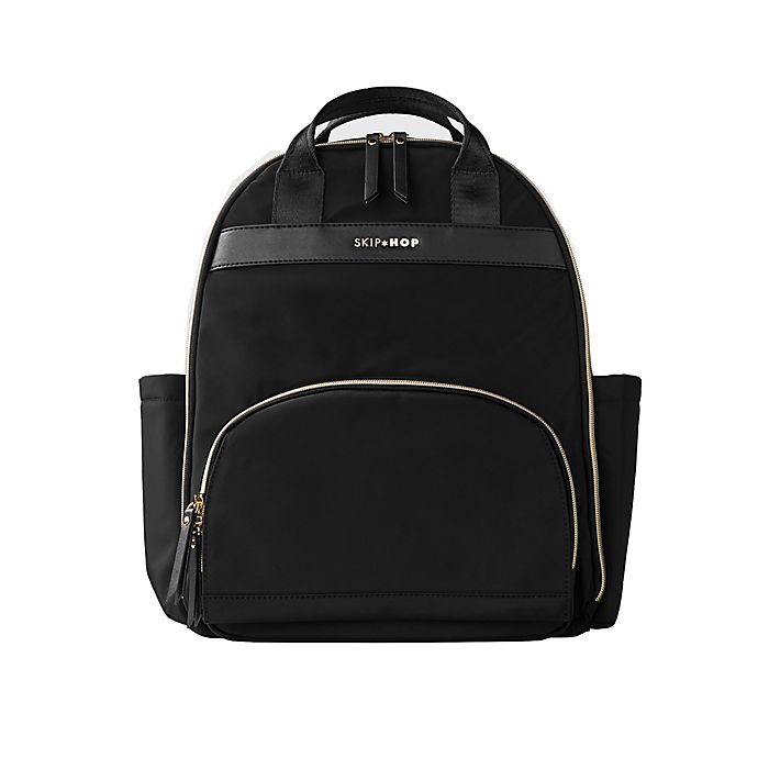 SKIP*HOP® Envi-Luxe Backpack Diaper Bag in Black