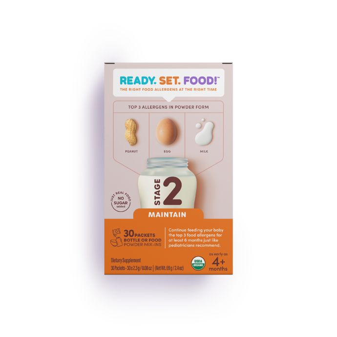 Ready, Set, Food!™ 30-Pack Early Allergen Maintain Stage 2 Mix-Ins