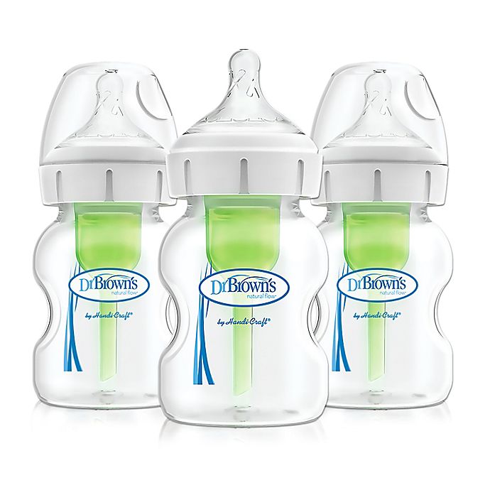 Dr. Brown's® Options+™ 3-Pack 5 oz. Wide-Neck Baby Bottles