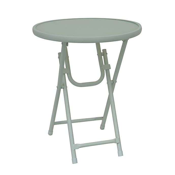 Simply Essential™ Folding Outdoor Accent Table in Mint