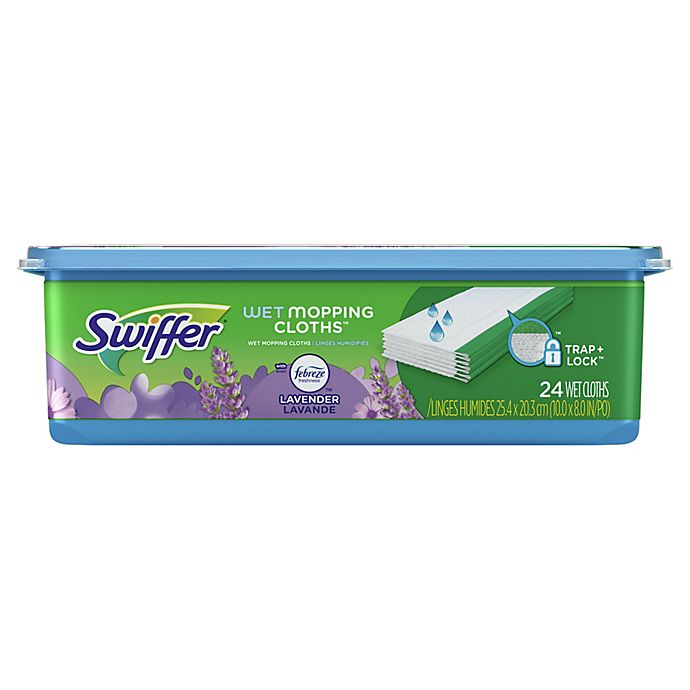Swiffer® 24-Count Wet Mopping Cloths with Febreze Lavender Scent