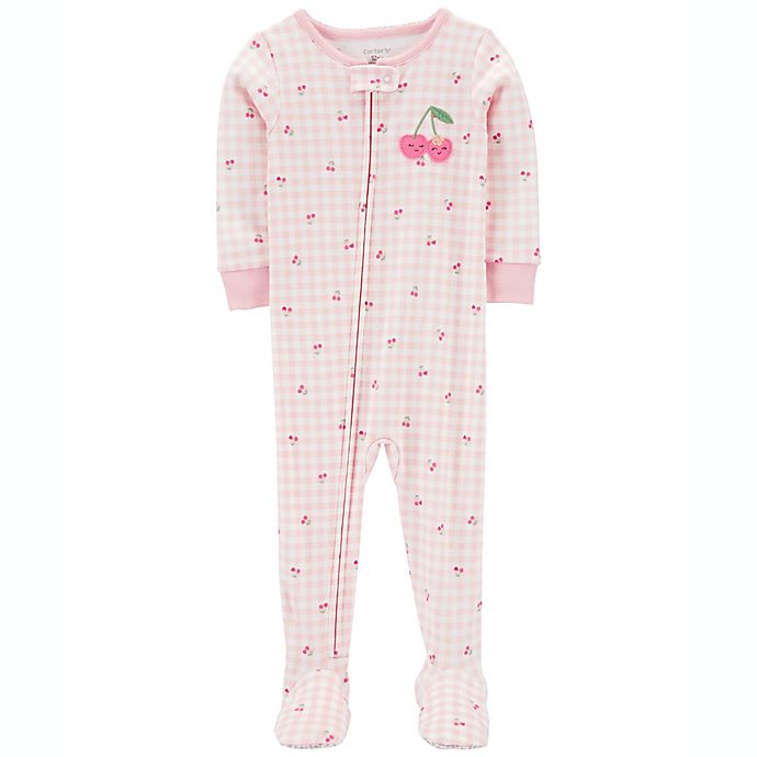 carter's® Cherry Snug Fit Footed Pajama