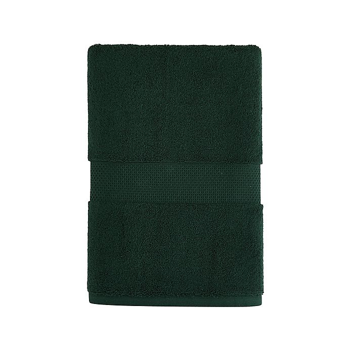 Everhome™ Solid Egyptian Cotton Bath Towel in Dark Green