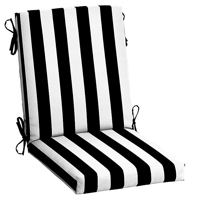 Arden Selections™ Cabana Stripe Outdoor Dining Chair Cushion