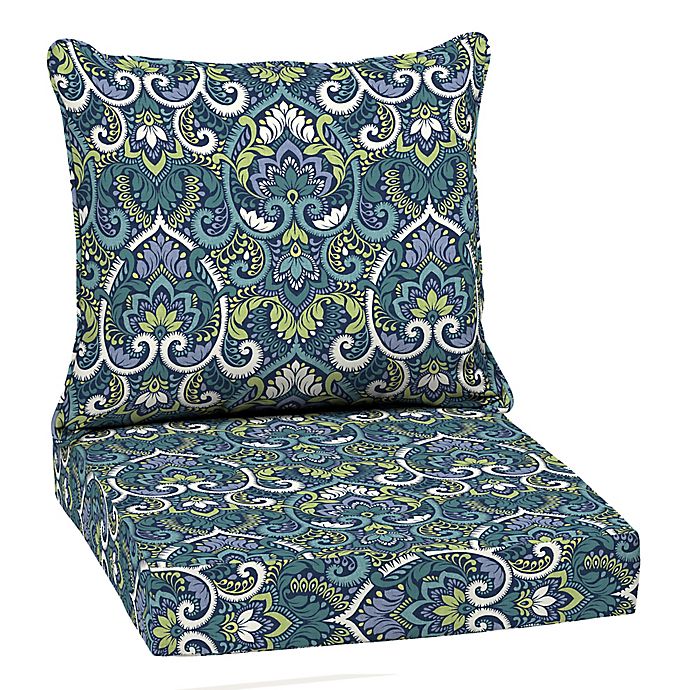 Arden Selections™ Indoor/Outdoor 2-Piece Deep Seat Cushion Set