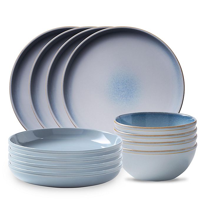 Corelle® 12-Piece Dinnerware Set in Nordic Blue