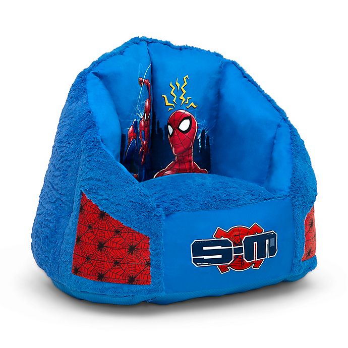 Delta Children® Marvel Spider-Man Cozee Fluffy Chair in Blue