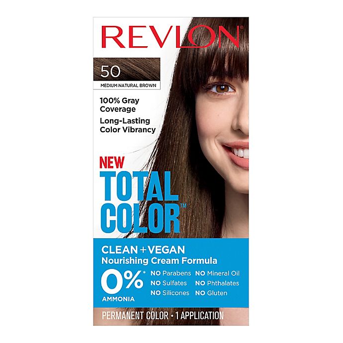 Revlon® Total Color™ Medium Natural Brown 50 Permanent Hair Color Kit
