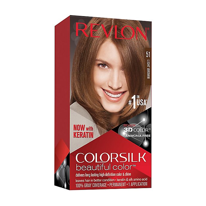 Revlon® ColorSilk Beautiful Color™ Hair Color in 51 Light Brown