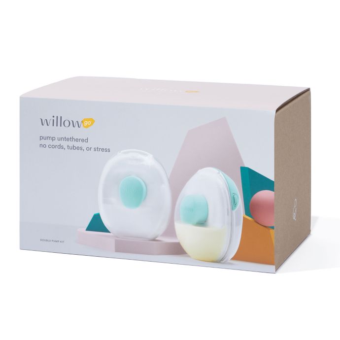 Willow Go® Wearable Hands-Free, Cord-Free Double Electric Breast Pump