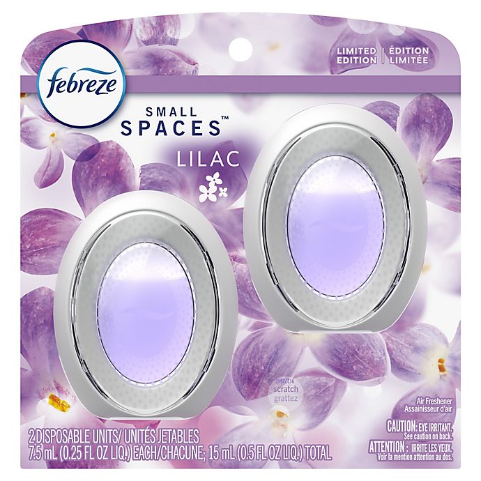 Febreze® 2-Pack Small Spaces Air Freshener in Lilac