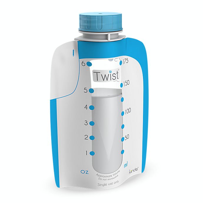 Kiinde™ Twist Pouch 80-Count 6 oz. Direct-Pump Breastmilk Storage Pouches