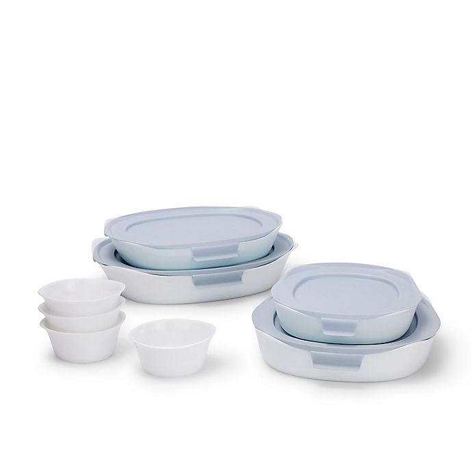 Rubbermaid® DuraLite™ 12-Piece Glass Bakeware Set with Lids