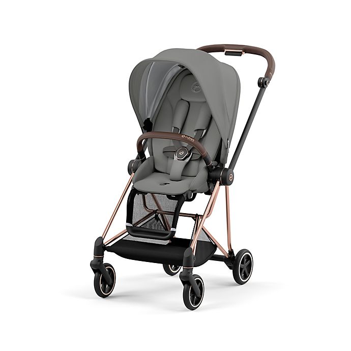 CYBEX Mios 3 Single Stroller with Rose Gold Frame