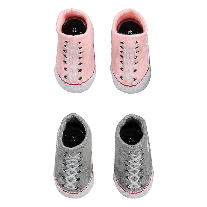 Converse 2-Pack Chuck Booties in Pink/Cream