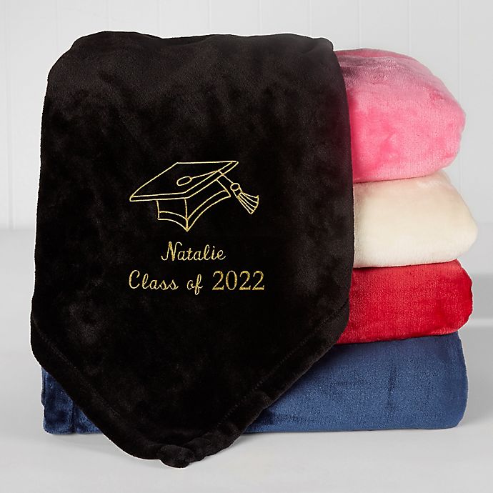 The Graduate Fleece Throw Blanket