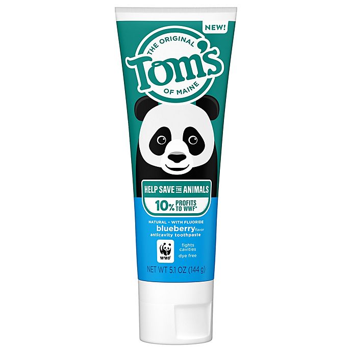 Tom's of Maine® 5.1 oz. Children's Natural Fluoride Toothpaste in Blueberry
