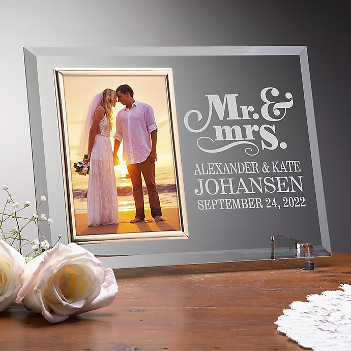 The Happy Couple Personalized Reflections Frame