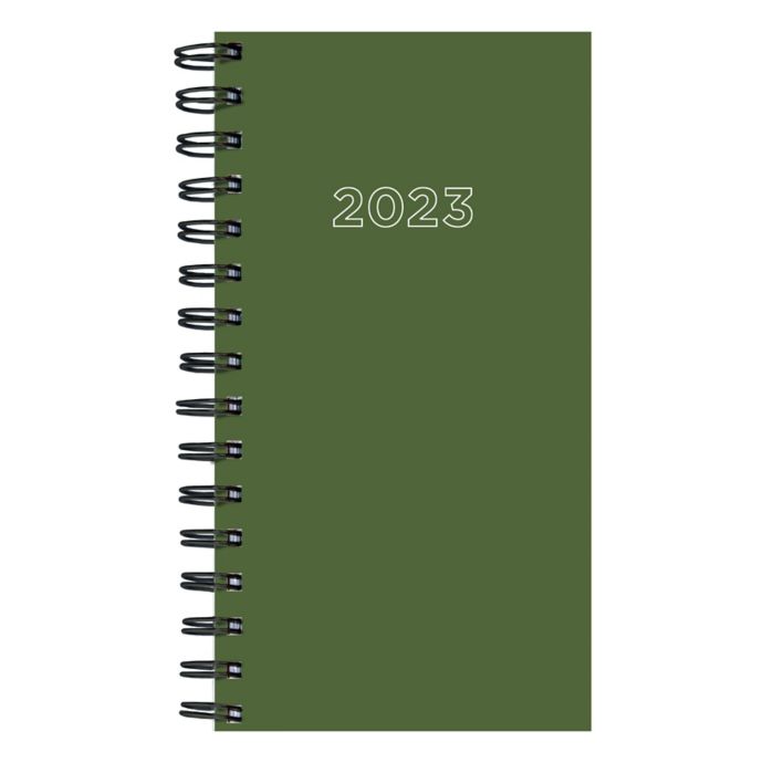 TF Publishing 2023 Small Weekly/Monthly Planner in Green Bed Bath